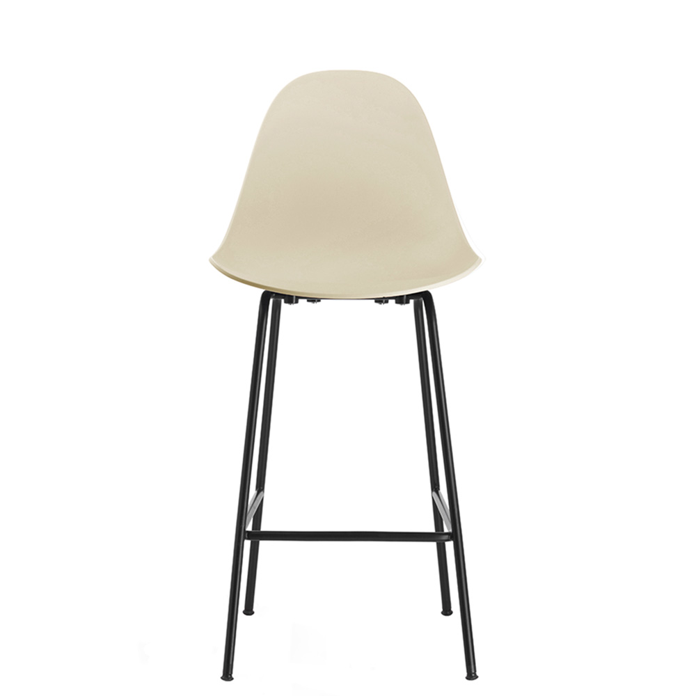 TA TO-1511 bar chair - Low (SH650) [SAN Black steel base]