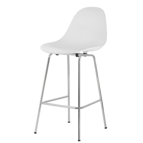 TA TO-1511 bar chair - Low (SH650) [SAN Chrome base]