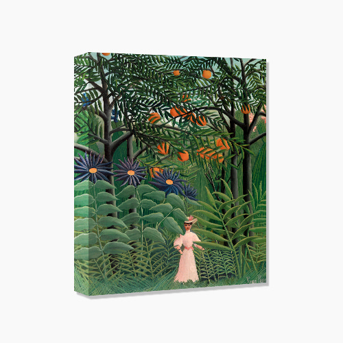 Henri Rousseau,앙리 루소 (이국적인 숲속을 걷는 여인)