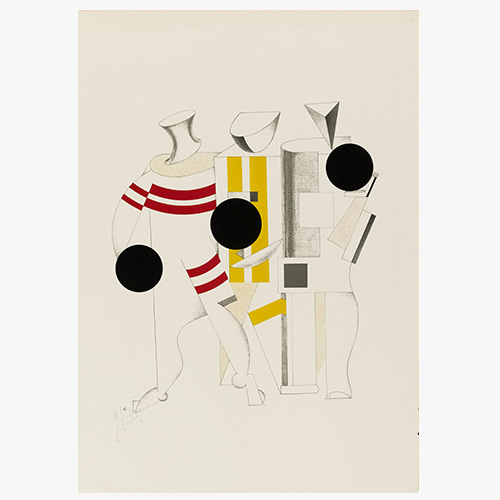 El Lissitzky, 엘 리시츠키 (Sportsmen)