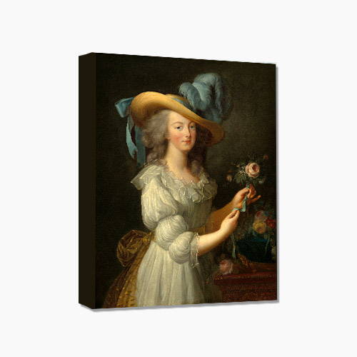 Élisabeth Vigée-Lebrun, 엘리자베스 비제 르 브룅 (MarieAntoinette in Muslin dress)