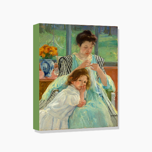 Mary Cassatt, 메리 카사트 (바느질하는 엄마)