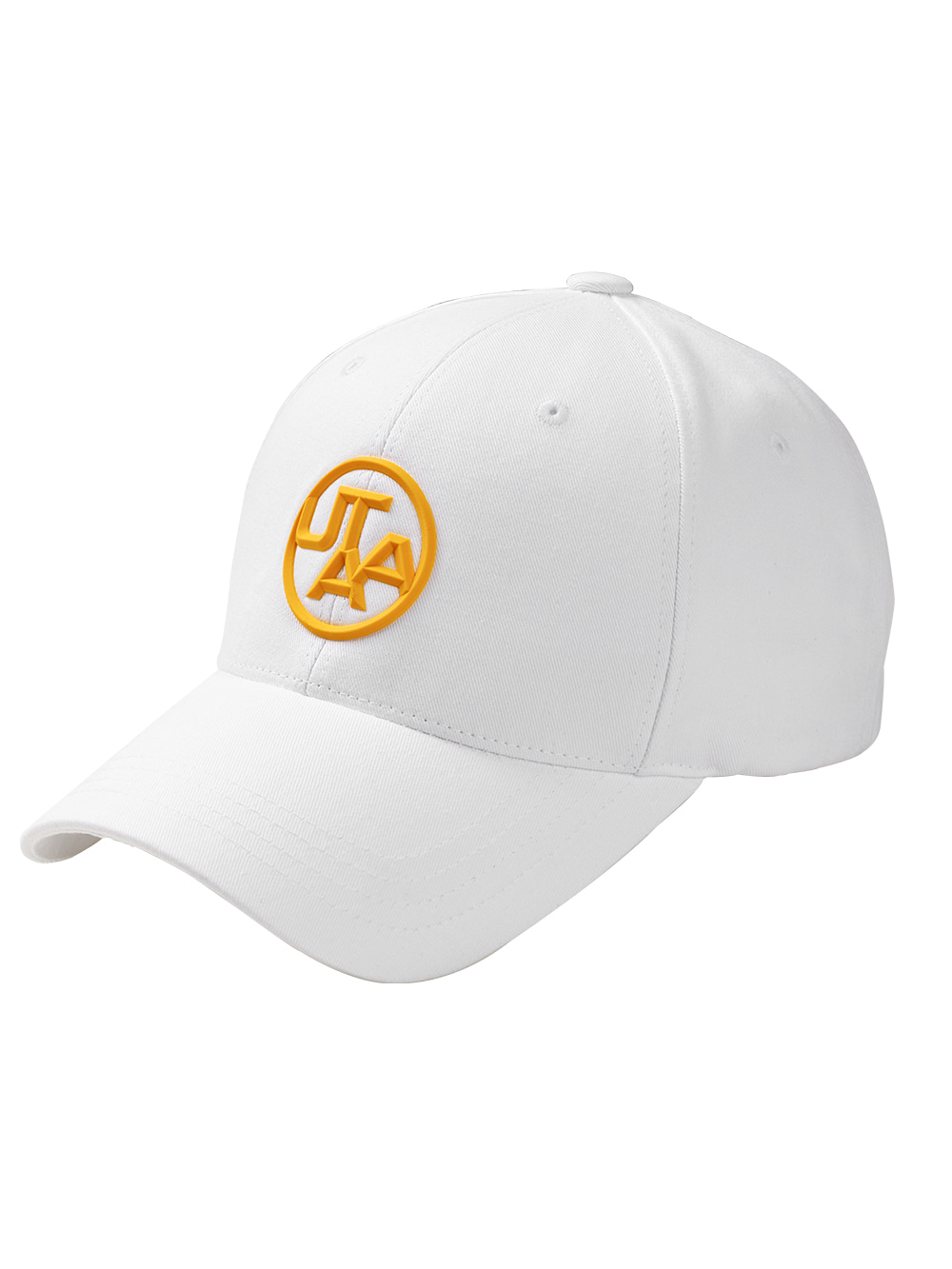 UTAA Emblem Figure White Cap : Neon Yellow (UA0GCU119YE)