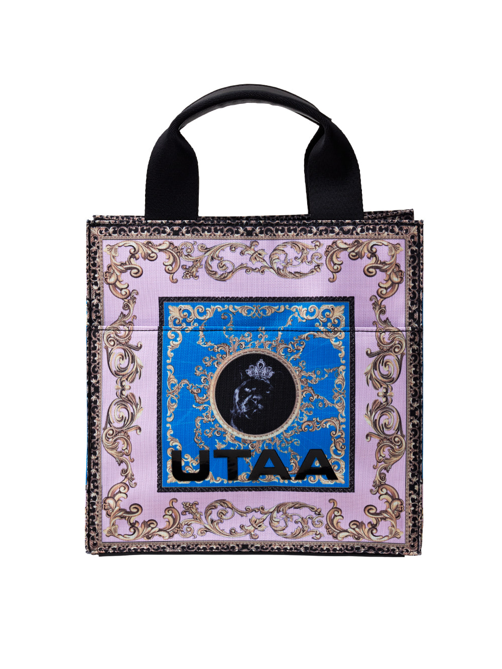 UTAA Neon Baroque Tote Bag : Light Pink (UD0GAF301LP)