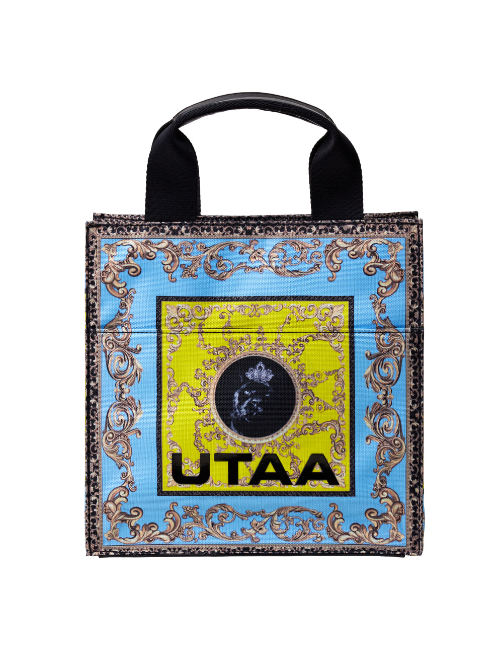 UTAA Neon Baroque Tote Bag : Sky Blue (UD0GAF301SB)