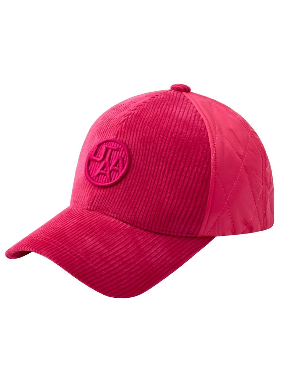 UTAA Symbol Quilting  Padding  Cap : Pink(UB4GCU211PK)
