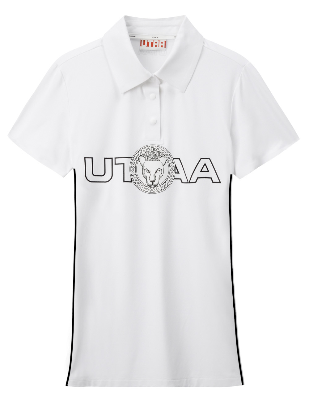 UTAA Ring Panther Color Line PK T-Shirts : Women&#039;s White (UC2TSF533WH)