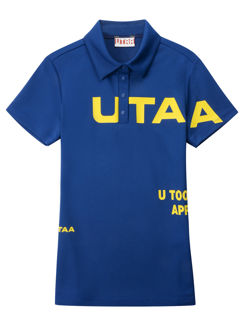 UTAA Brie Big Logo Symbol PK T-Shirts : Women&#039;s Blue (UC2TSF283BL)
