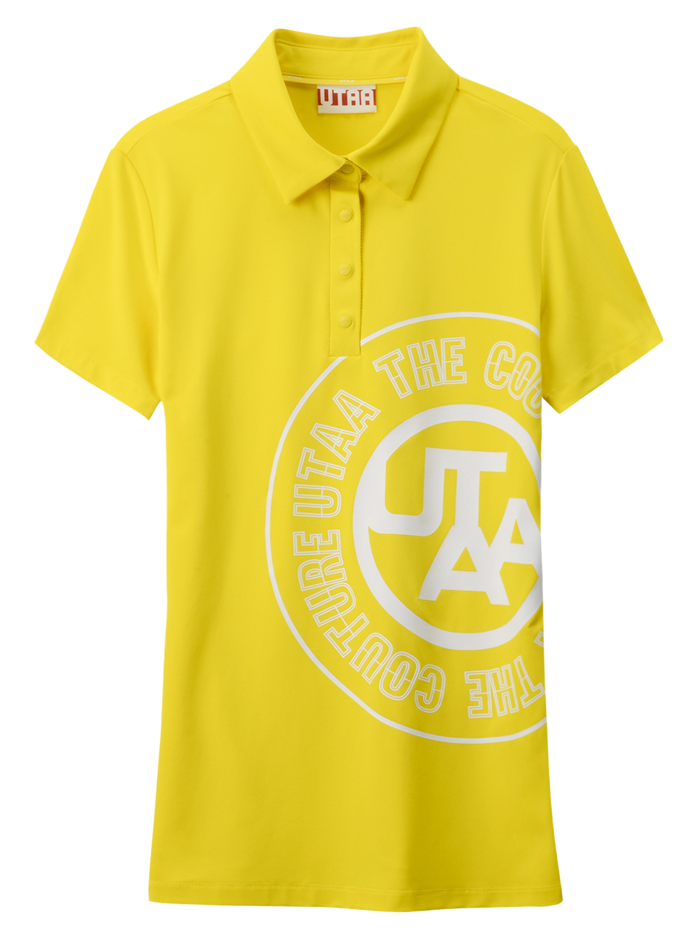 UTAA Symbol Logo T-Shirts  : Women&#039;s Yellow (UC2TSF333YE)