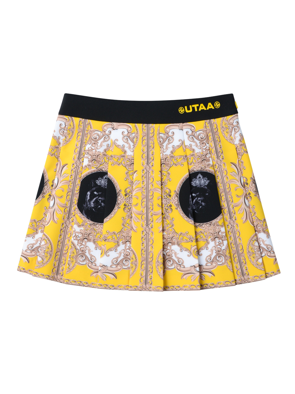 UTAA Panther Buckingham Skirt : Yellow (UC3SKF591YE)