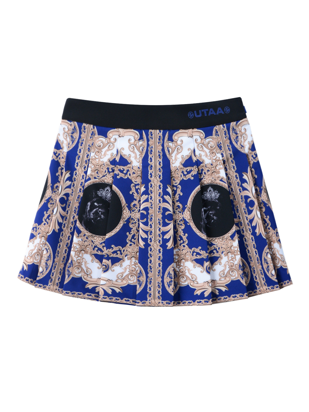 UTAA Panther Buckingham Skirt : Blue (UC3SKF591BL)