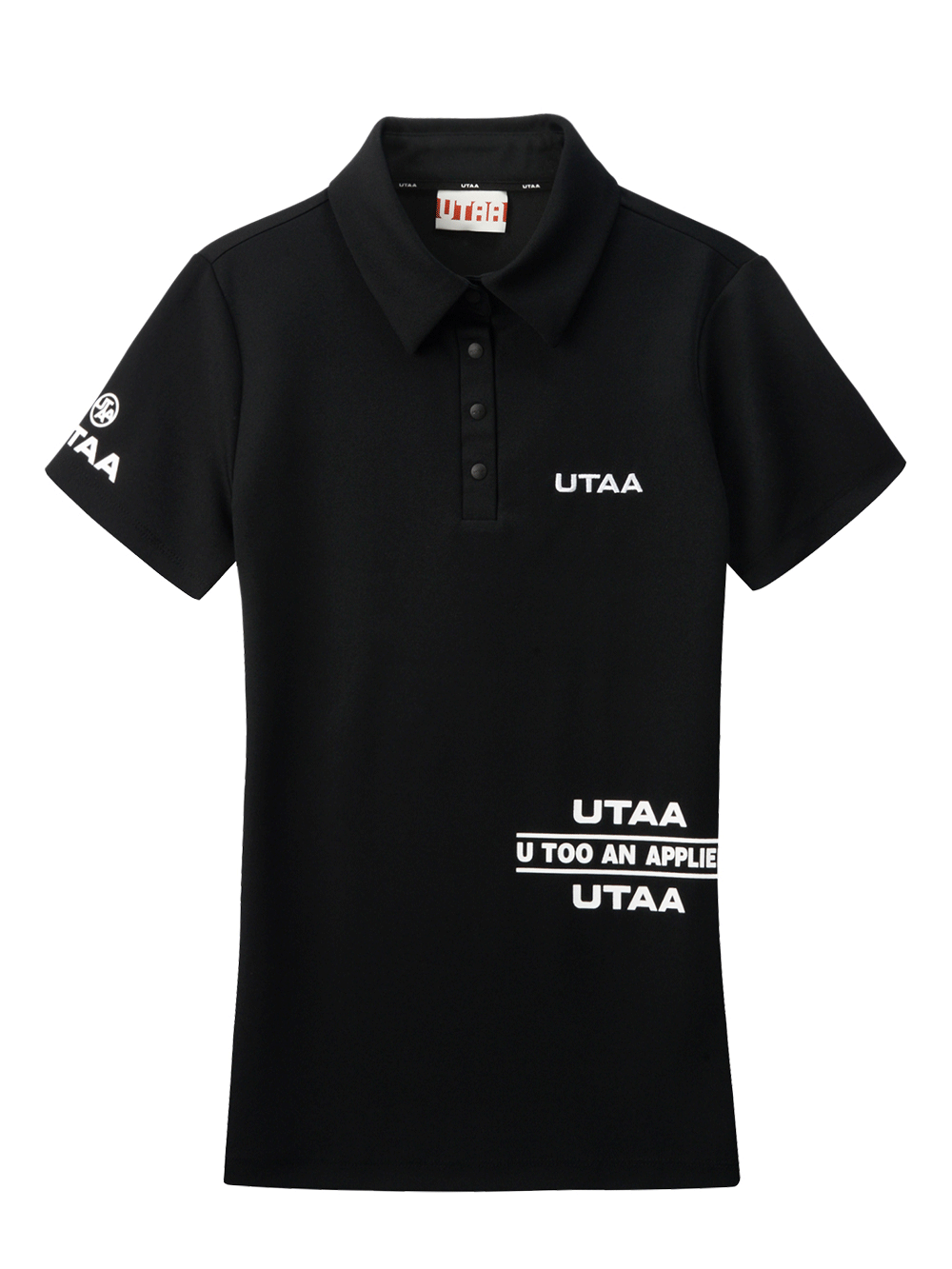 UTAA Tag Line Crown Panther T-SHIRTS  : Women&#039;s (UC2TSF767BK)