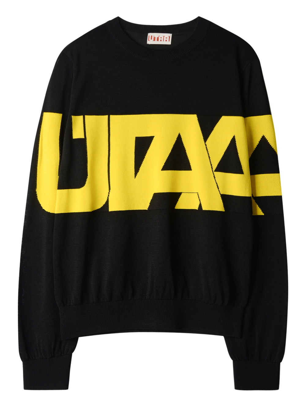 UTAA Midday Logo Knit Pullover : Women&#039;s Black (UC3KTF114BK)