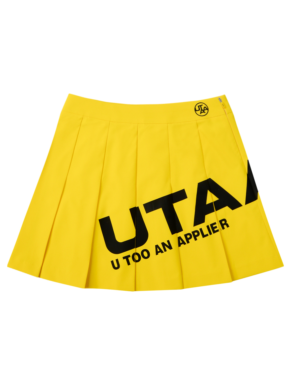 UTAA Logo Bounce Short Skirt  : Women&#039;s Yellow(UC2SKF282YE)