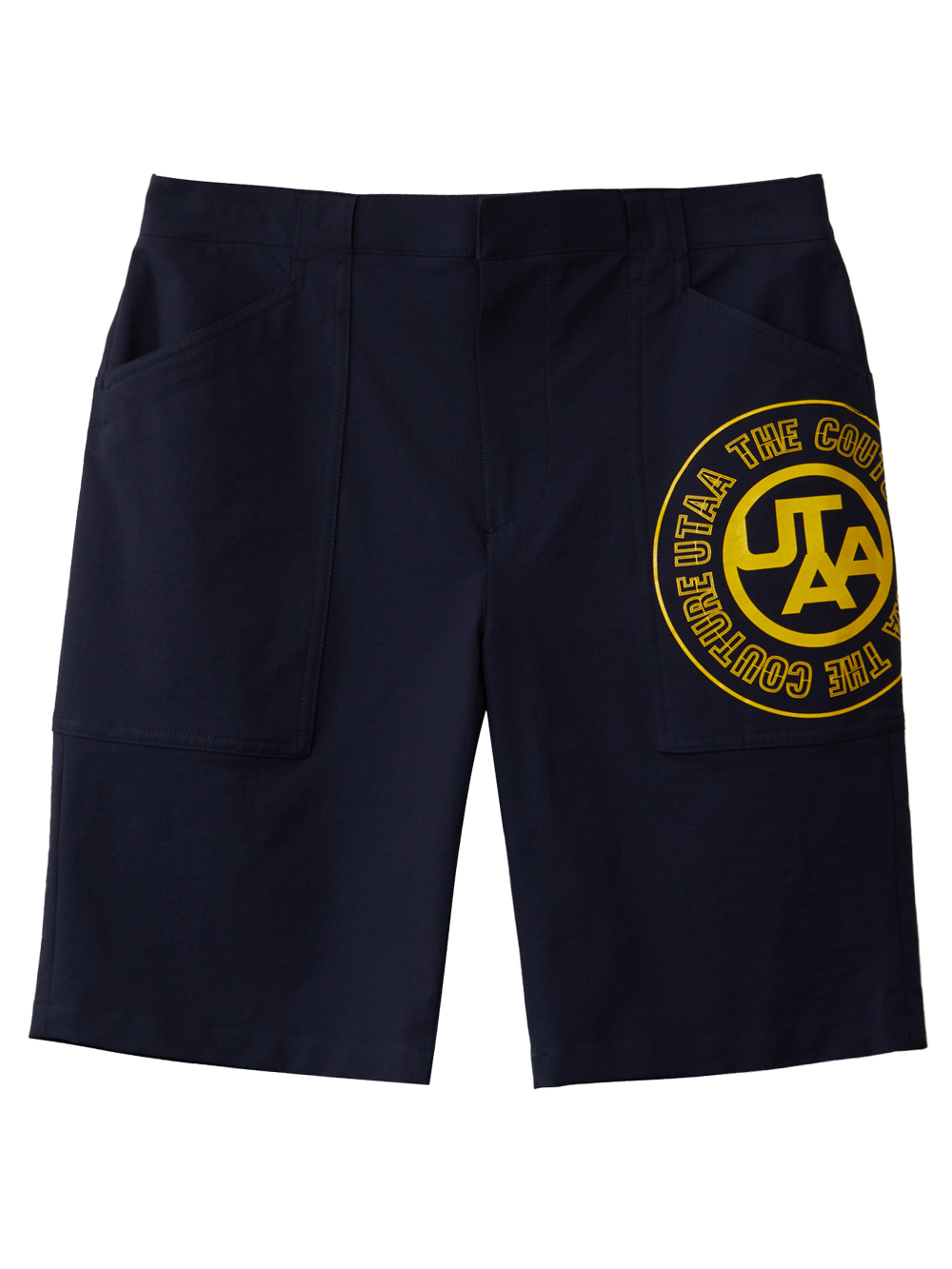 UTAA Symbol Logo Pocket Short Pants : Men&#039;s Navy (UC2PSM333NA)