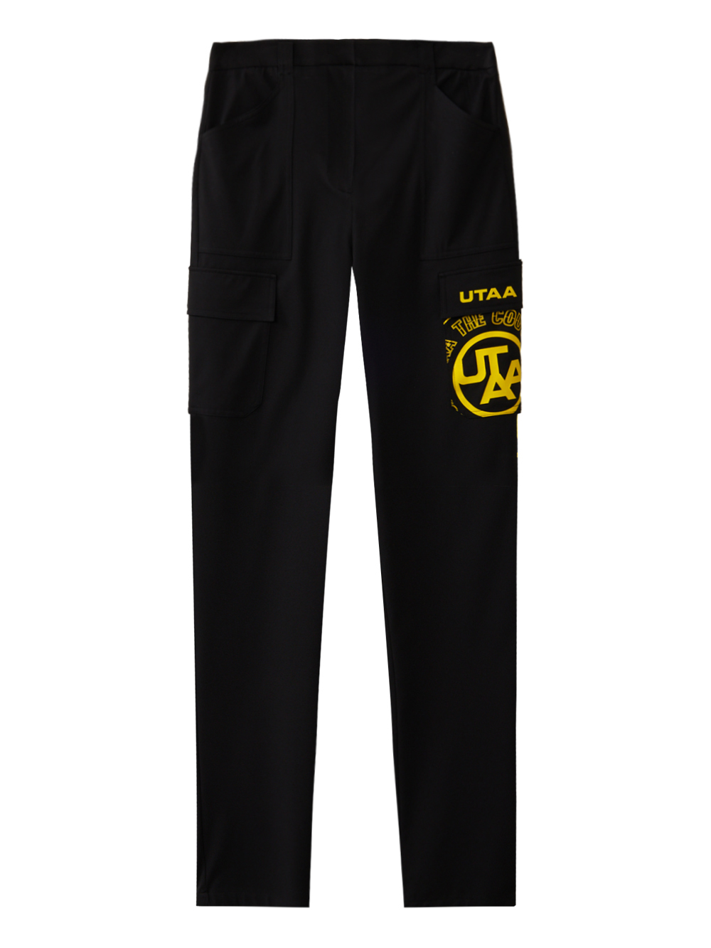UTAA Symbol Logo Pocket Pants : Women&#039;s Black(UC3PTF333BK)