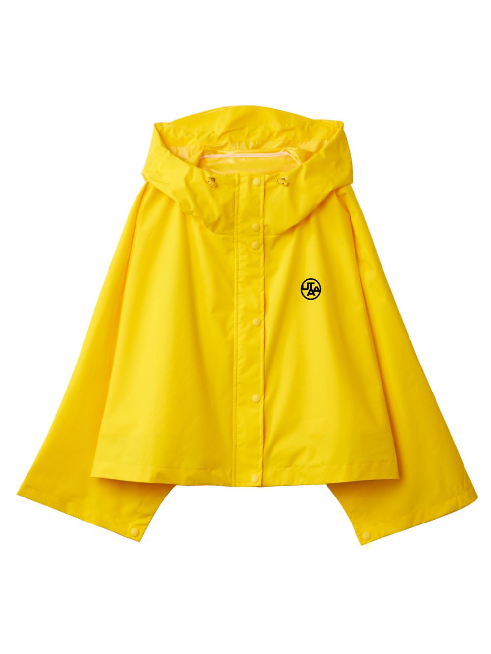 UTAA Scudo Ring Panther Poncho Raincoat : Women&#039;s Yellow (UD0RWF774YE)