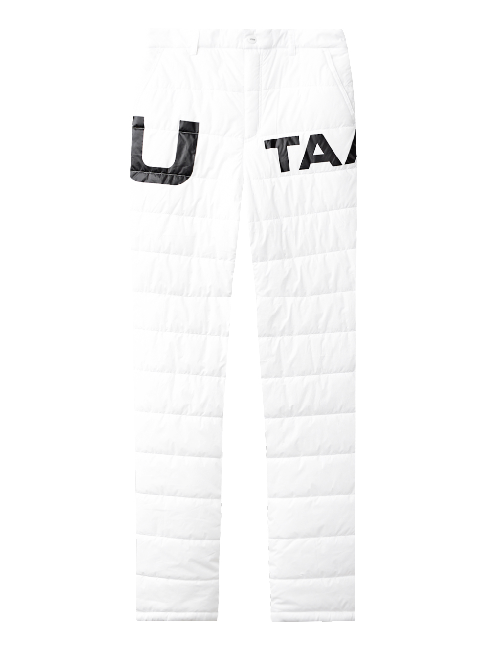 UTAA Slogan Padding Pants : Men&#039;s White(UC4PTM291WH)