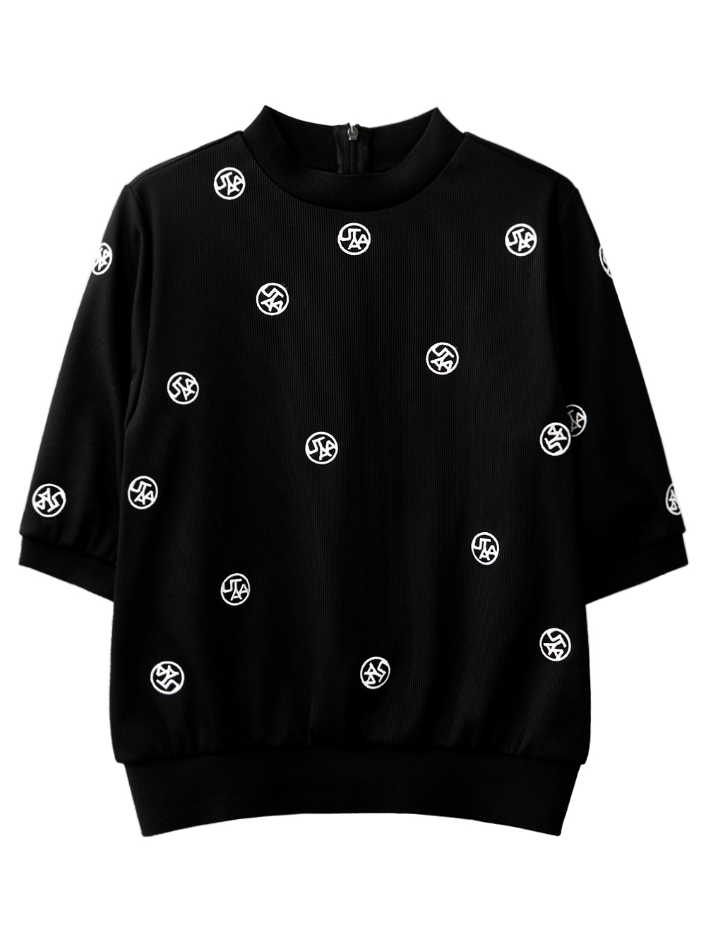 UTAA Logo Splash Sleeve T-Shirt : Women&#039;s Black (UD2TSF296BK)