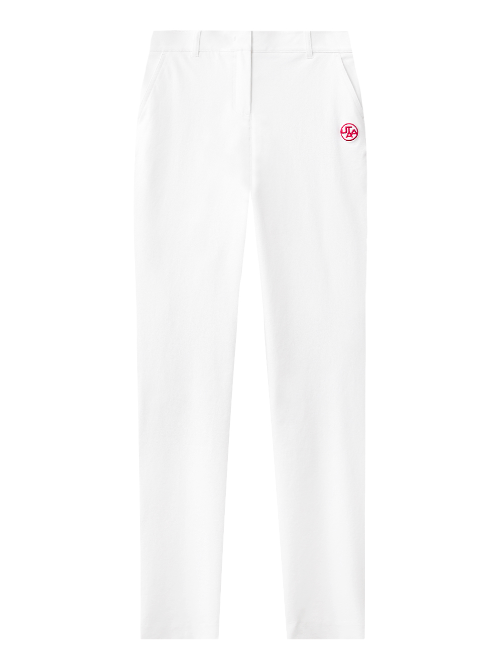 UTAA Logo Stitch Standard Pants : Women&#039;s White(UD2PTF171WH)
