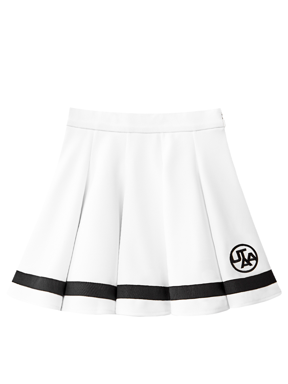 UTAA Taping Mix Flare Skirt : White (UD2SKF232WH)