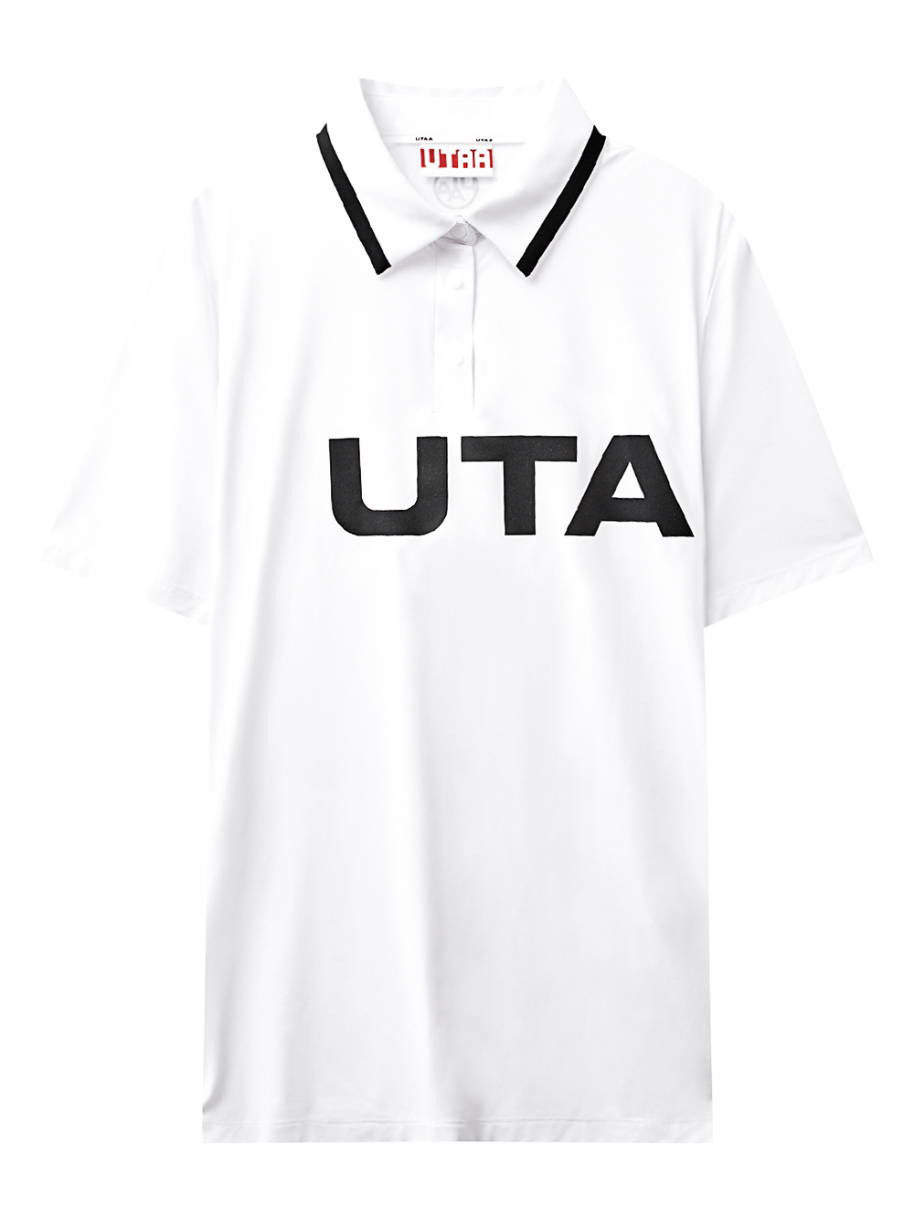 UTAA Daybreak Line PK T-Shirt : Men&#039;s White (UD2TSM284WH)