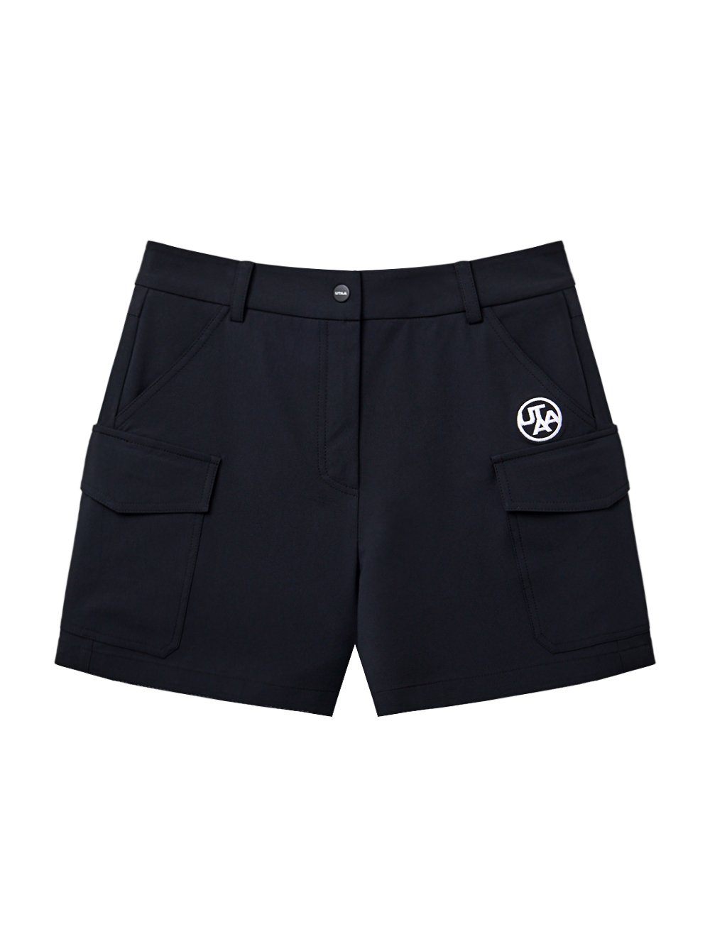 UTAA Lane Pocket Classic Short Pants : Women&#039;s Black (UD2PSF172BK)