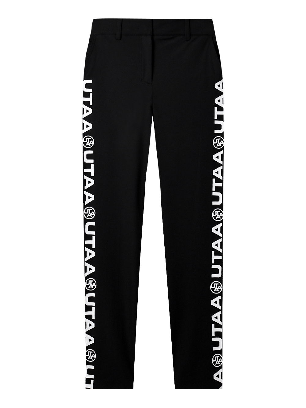UTAA Diagonal Symbol Line Standard Pants : Women&#039;s Black (UD2PTF768BK)