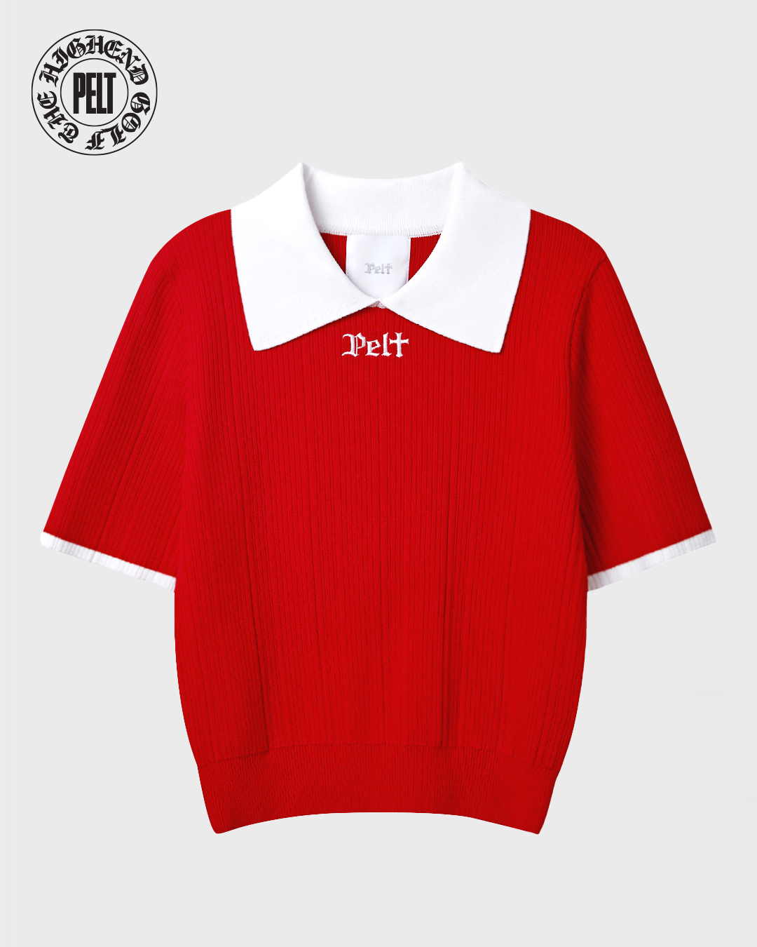 PELT Convent Set-up Knit Sleeve : Women&#039;s Red (PB2KTF211RD)