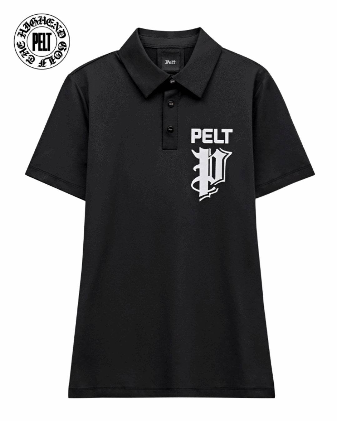 PELT Bold Stick-P Artwork PK Shirts : Women&#039;s Black (PB2TSF035BK)