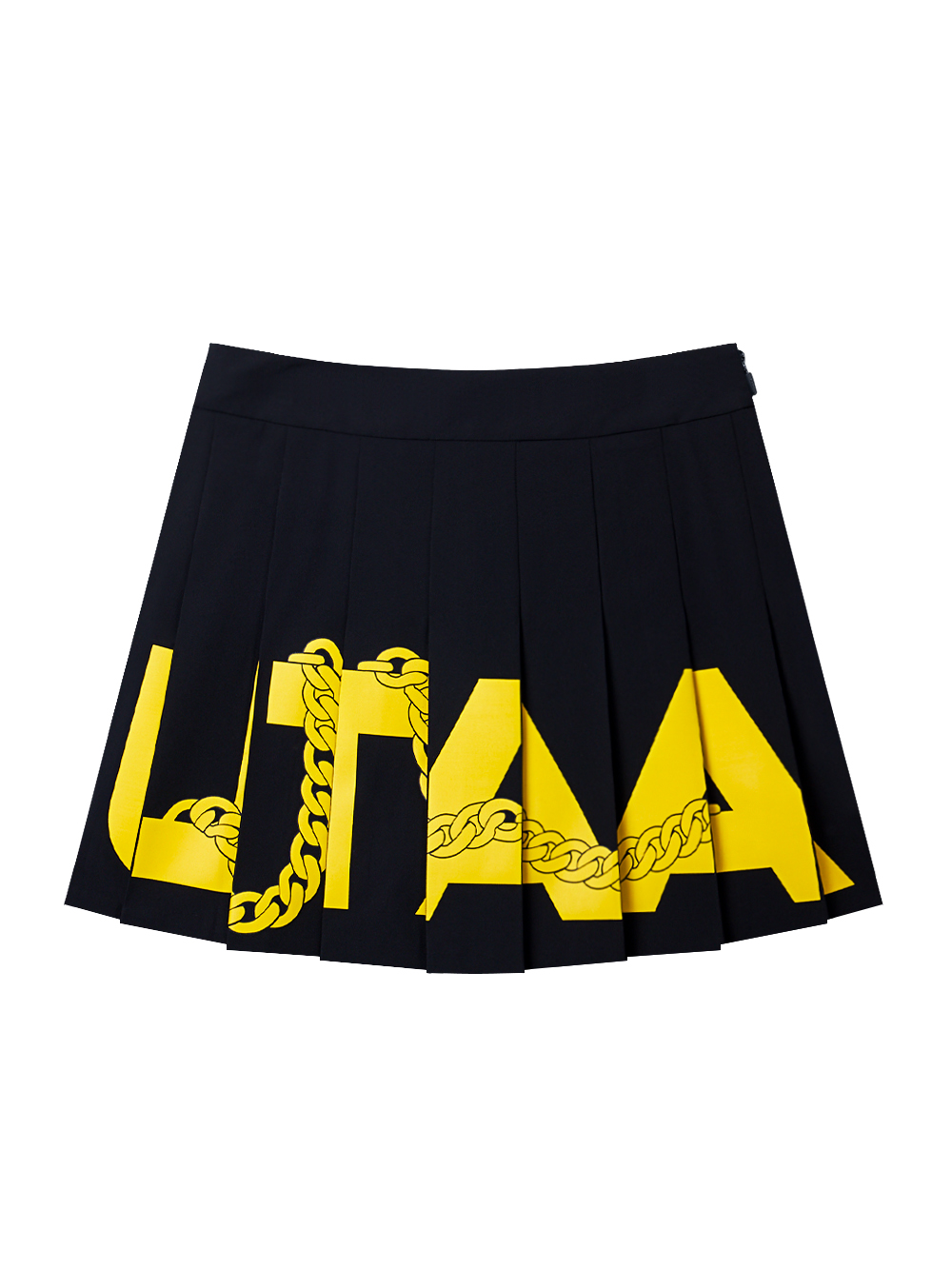 UTAA Helix String Pleats Skirt : Black (UD2SKF272BK)