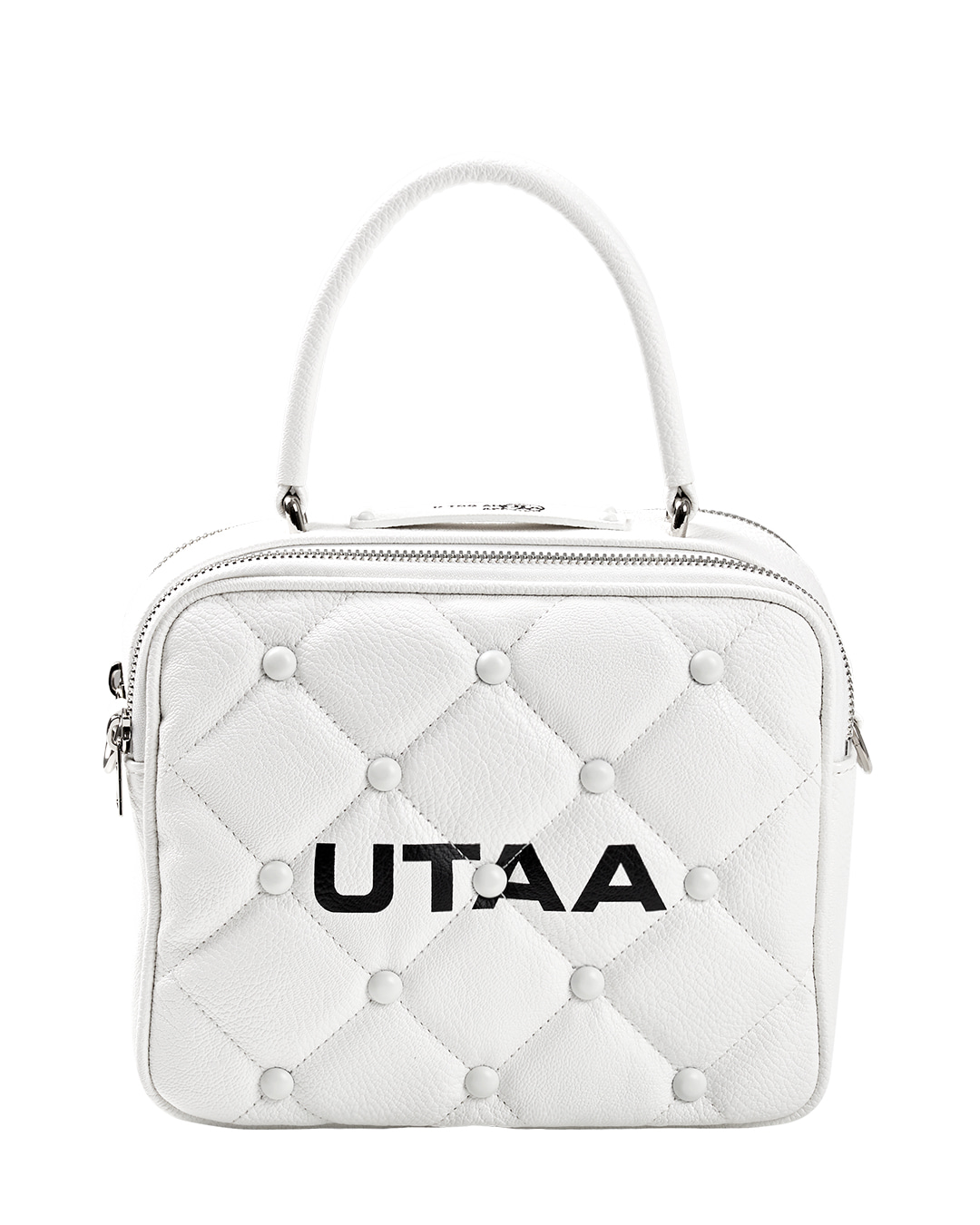 UTAA Quilting Pouch Bag : White (UD0GAU103WH)