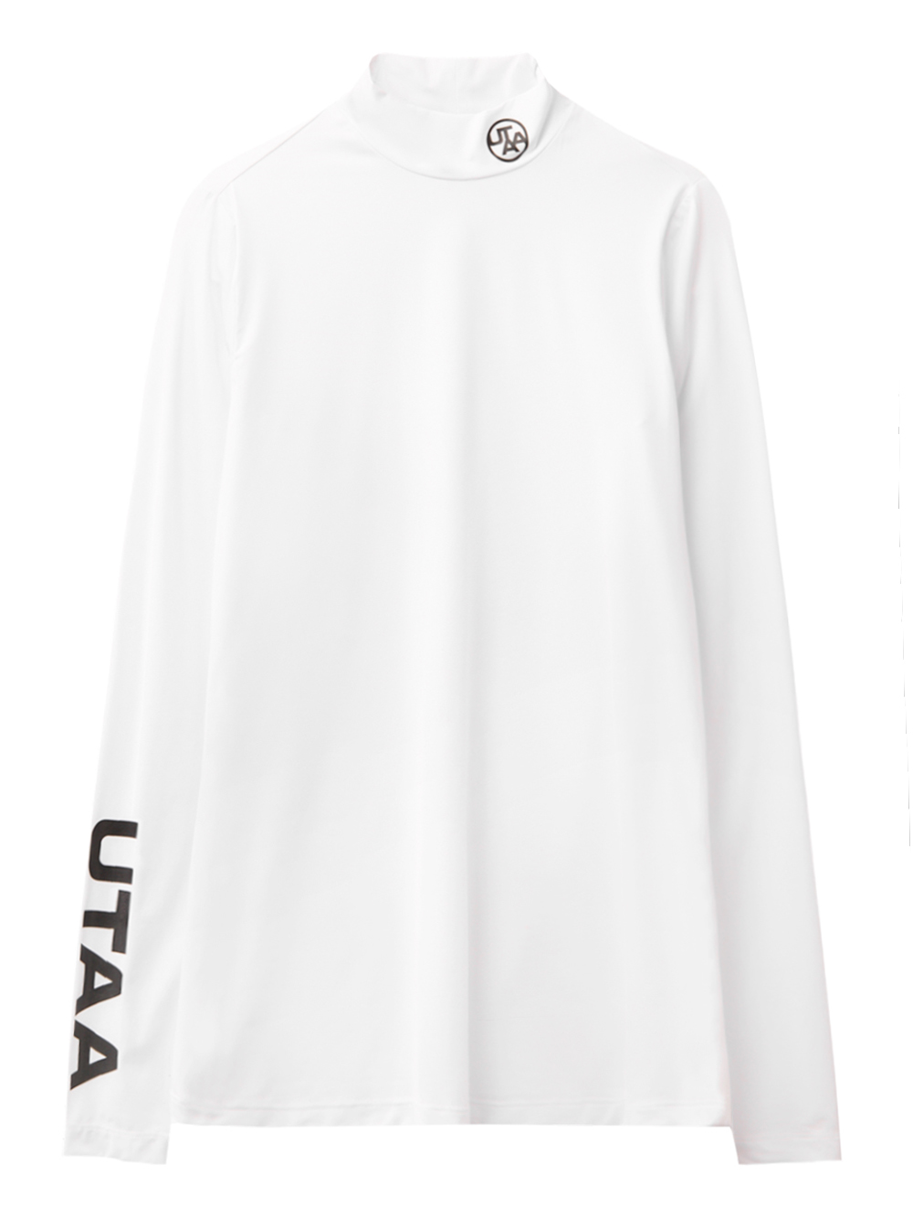 UTAA Logo Turtleneck Sleeve Sweat Suit : Women&#039;s White (UC1INF505WH)