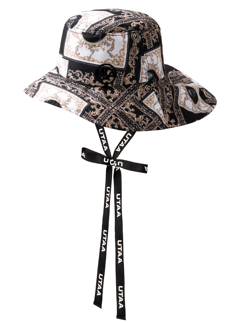 UTAA Neon Baroque Bucket Hat :  Black (UC0GCF305BK)
