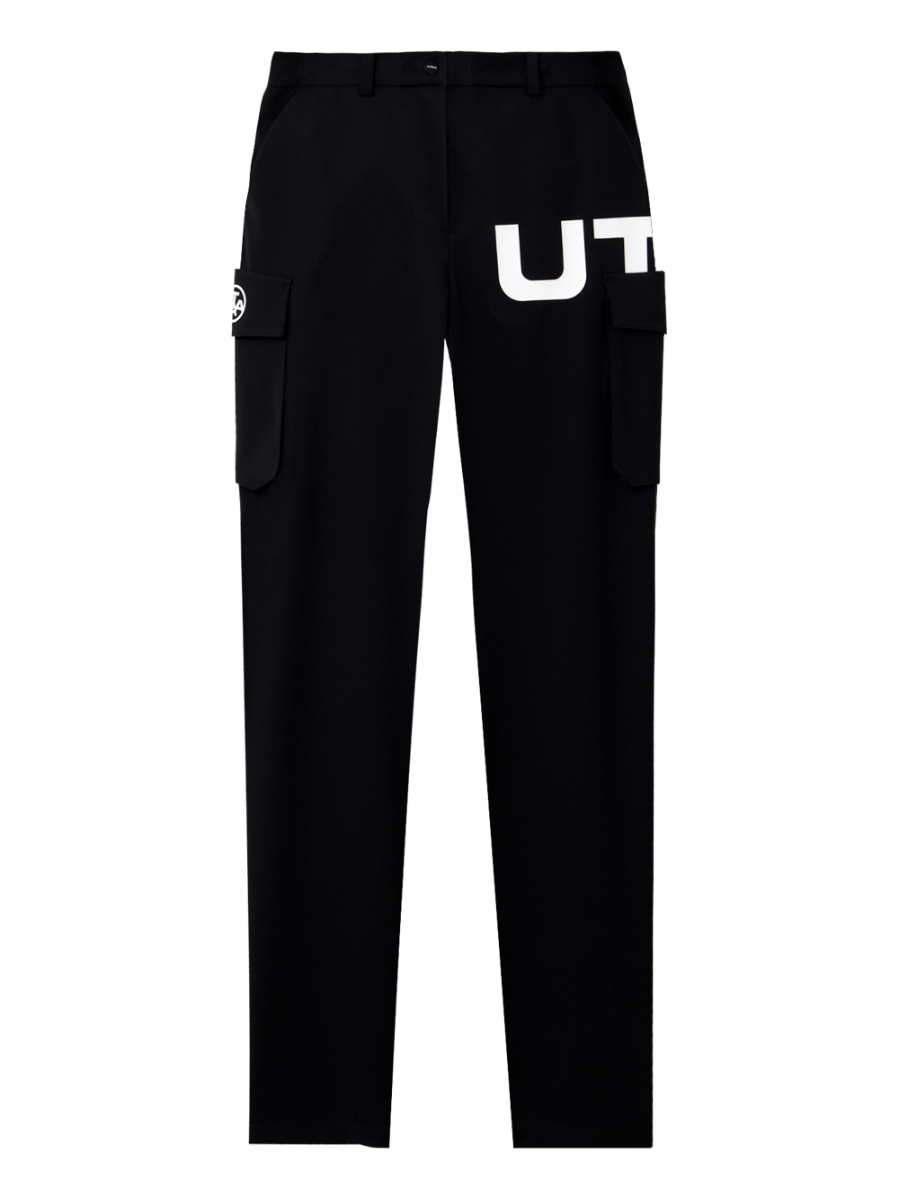 UTAA Bold Logo Pocket Pants : Women&#039;s Black (UC2PTF290BK)