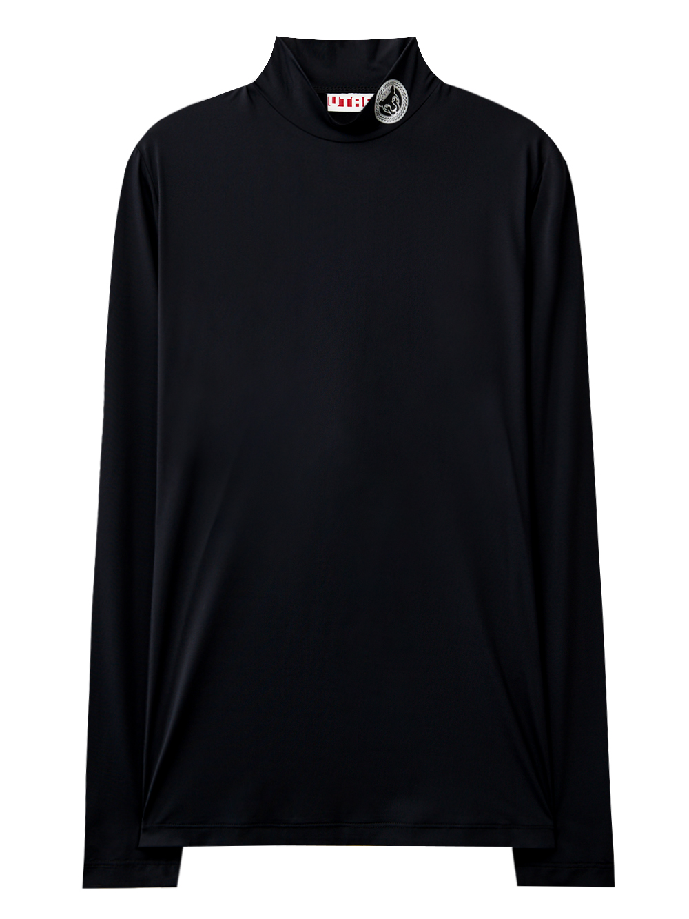 UTAA Scudo Ring Turtleneck Sleeve Sweat Suit : Men&#039;s Black (UD2INM532BK)