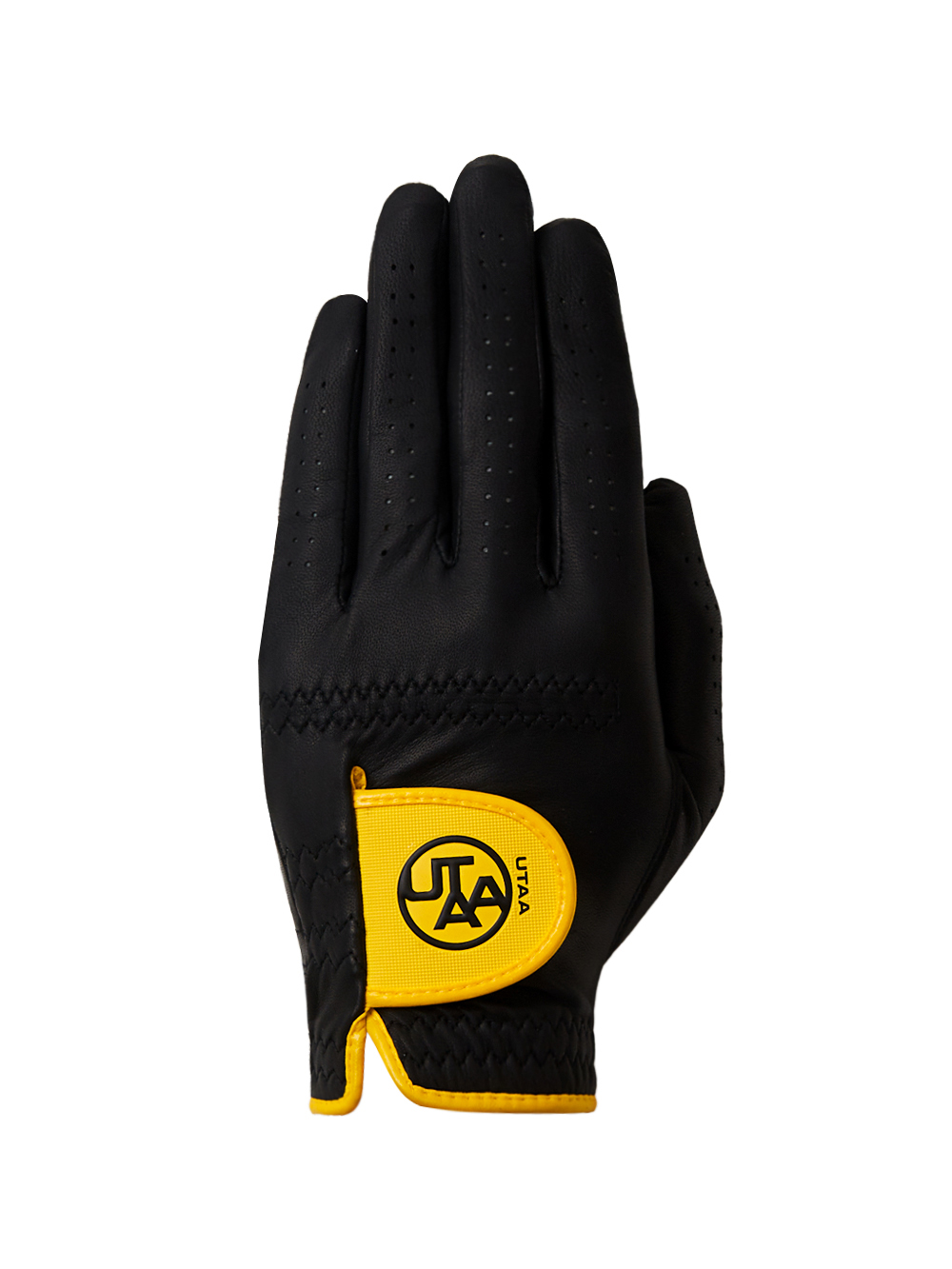 UTAA Mark Classic Golf Glove : Men&#039;s Black (UD0GVM210BK)