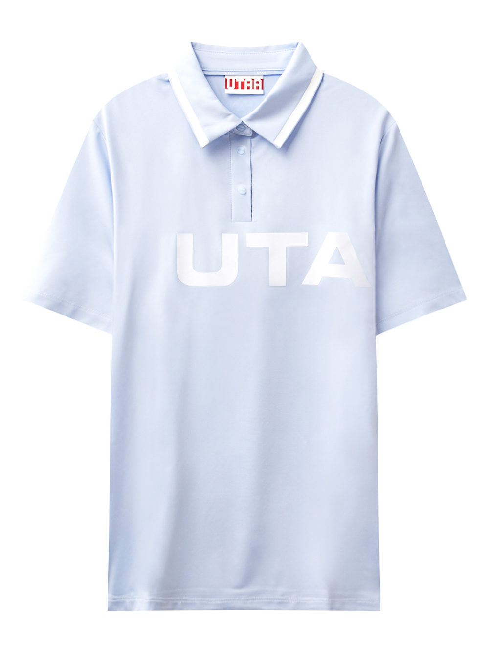 UTAA Daybreak Line PK T-Shirt : Men&#039;s Sky Blue (UD2TSM284SB)