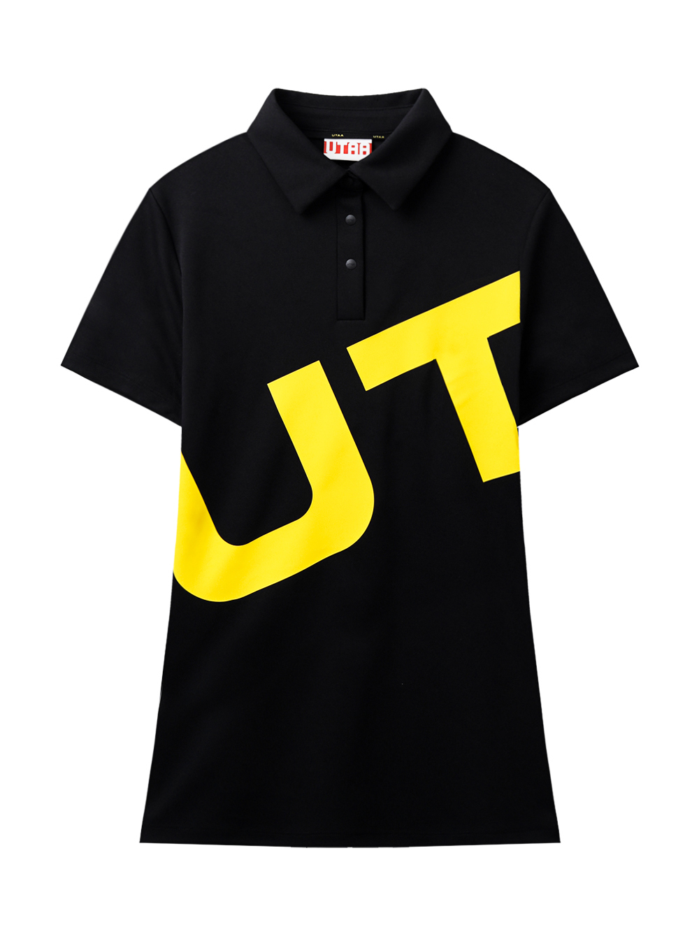 UTAA Mont Bulk Logo PK T-shirt : Women&#039;s Black (UD2TSF281BK)