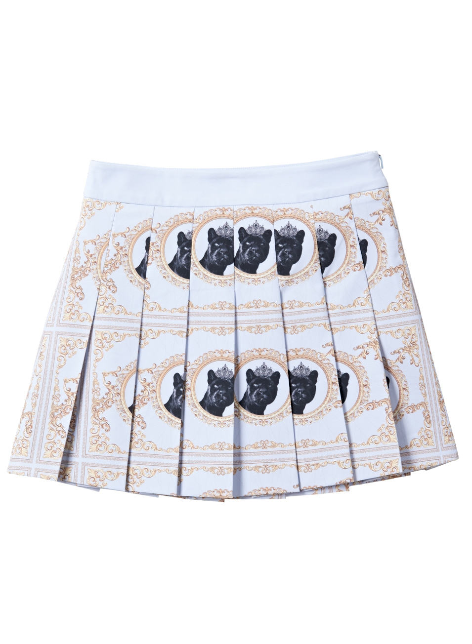 UTAA Mirror Panther Skirt : Light Blue  (UB2SKF491LB)