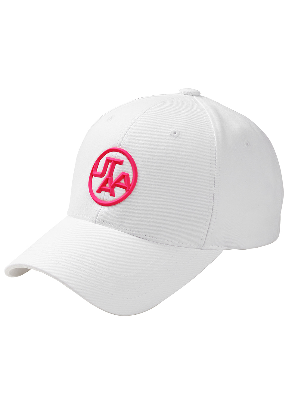 UTAA Emblem Figure White Cap : Neon Pink (UA0GCU119PK)