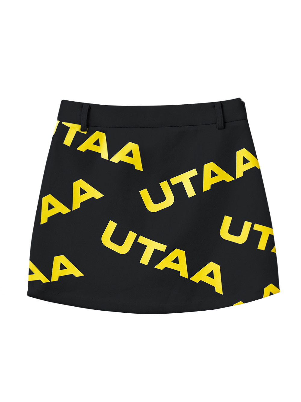 UTAA Logo Wave H-Short Skirt : Black (UB2SKF110BK)