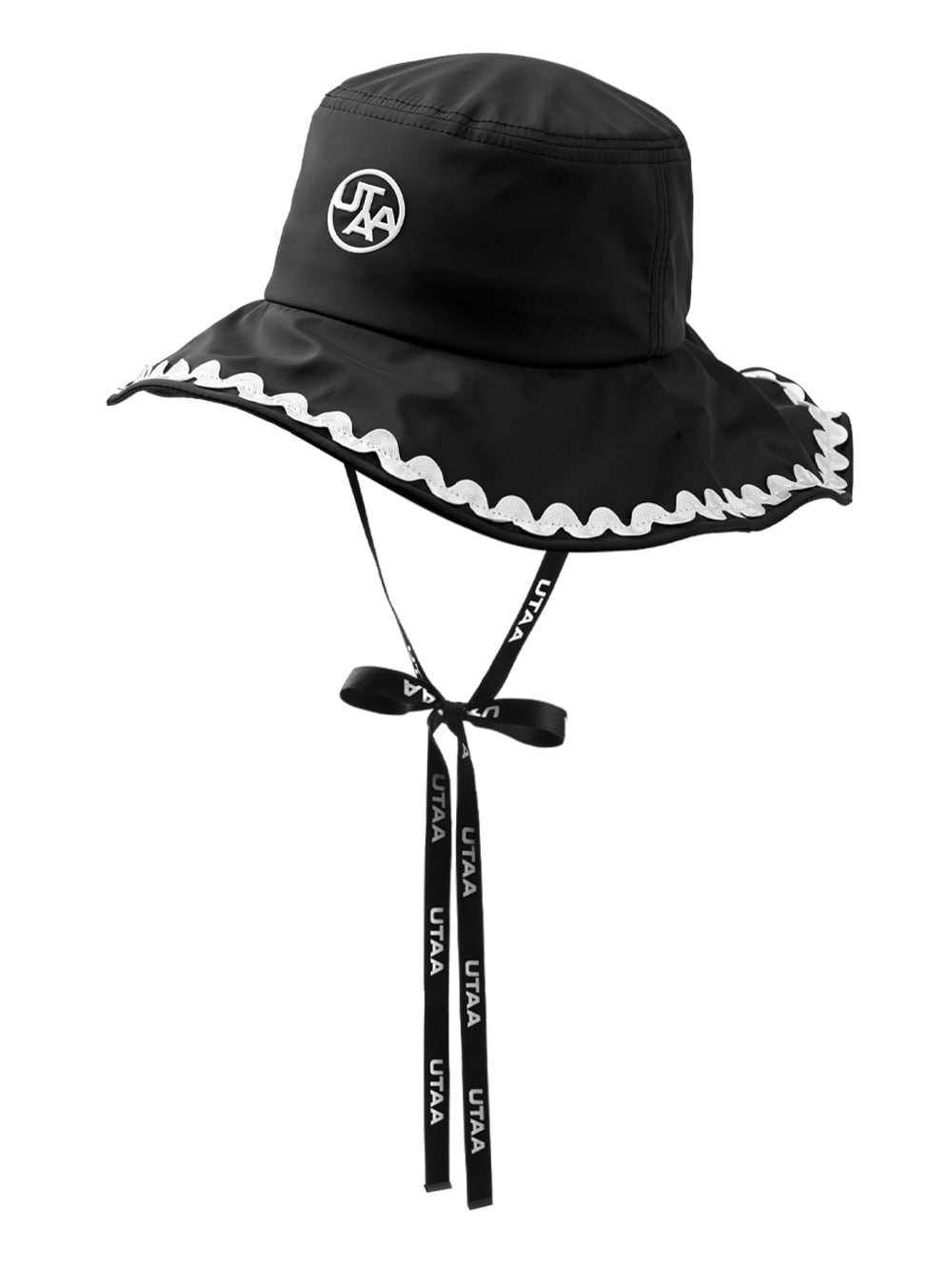 UTAA Tilde Wave Bucket Hat : Black (UD0GCF260BK)
