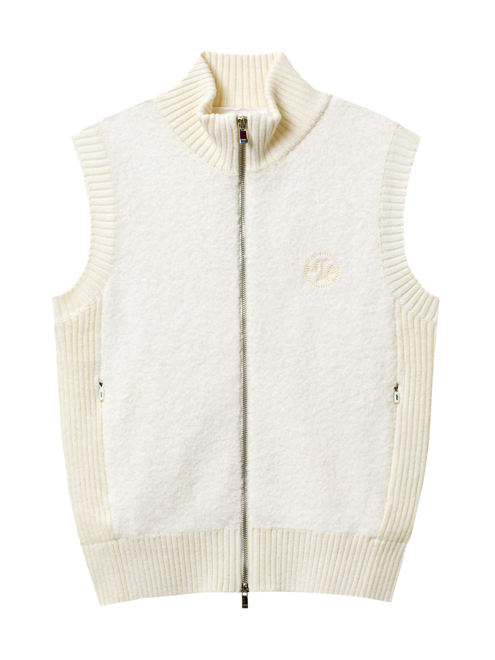 UTAA Stitch Alpaca Knit Vest  : Women&#039;s Ivory(UB4KVF582IV)