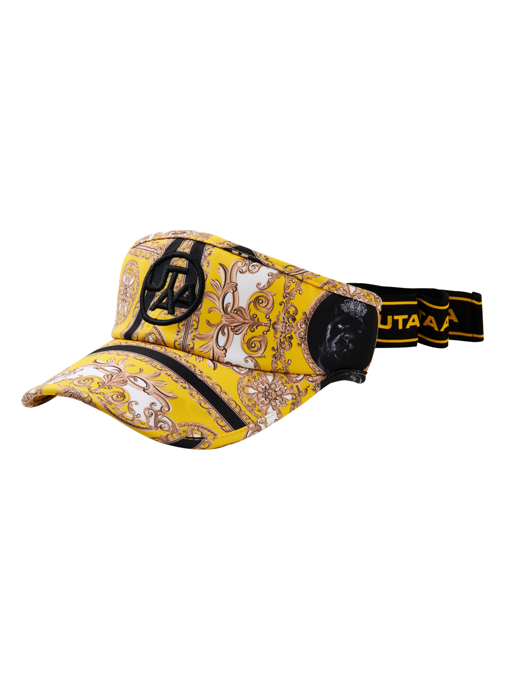 UTAA Canyon Baroque Ribbon Sun Visor :  Yellow (UC0GCF310YE)