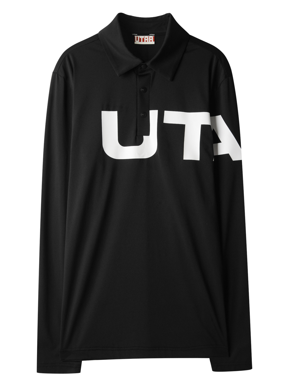 UTAA Swing Fit Big Logo Tape Sleeve : Men&#039;s Black (UC2TLM290BK)