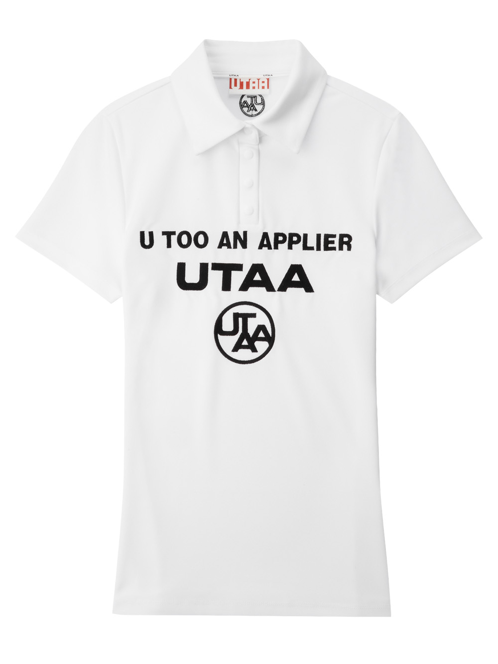 UTAA Swing Fit Logo PK T-Shirts : Women&#039;s White (UC2TSF424WH)
