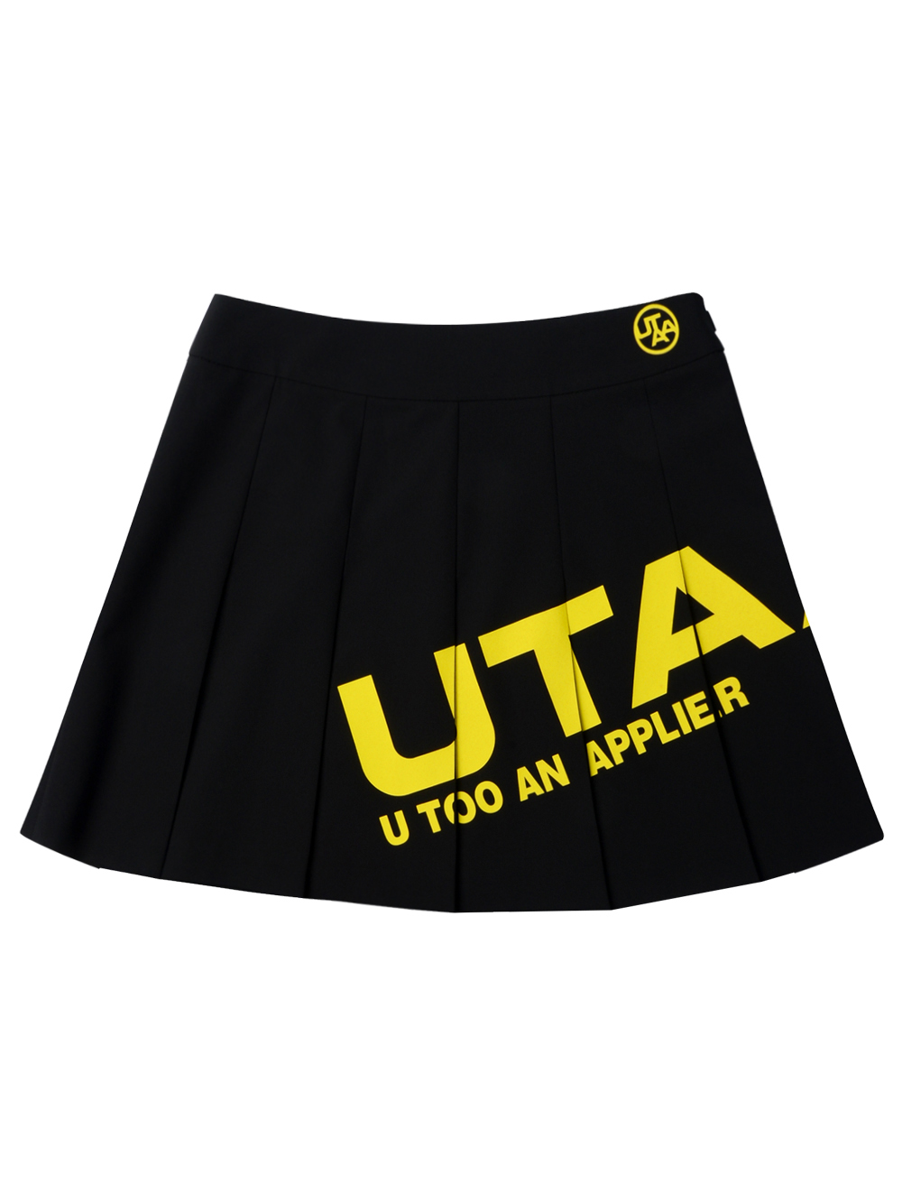 UTAA Logo Bounce Short Skirt  : Women&#039;s Black (UC2SKF282BK)