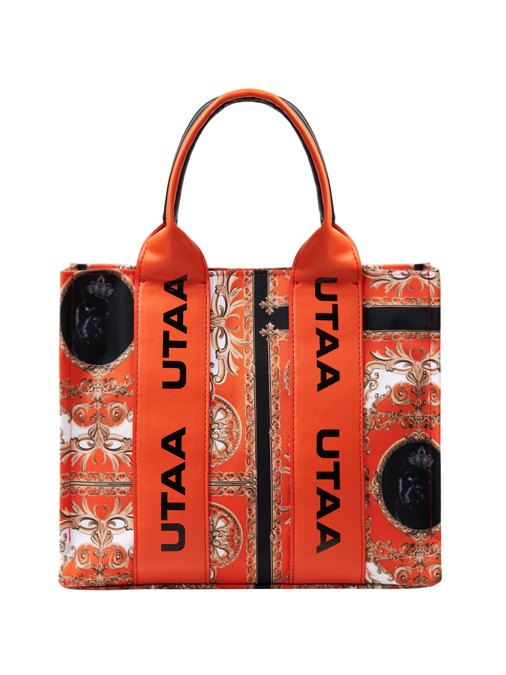 UTAA Golden Baroque Tote Bag : Orange (UC0GAU591OR)