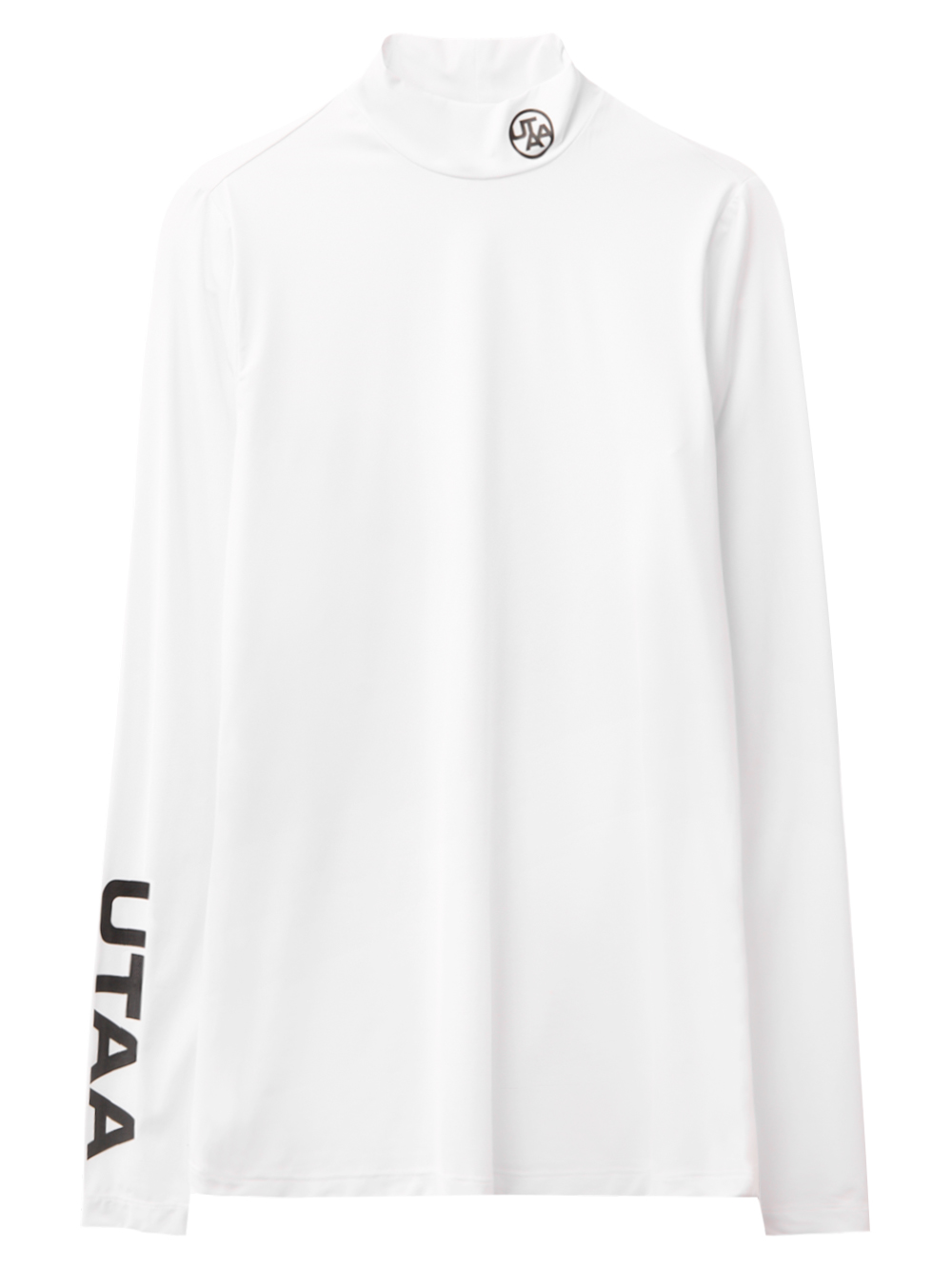 UTAA Logo Turtleneck Sleeve Sweat Suit : Men&#039;s White (UC1INM505WH)